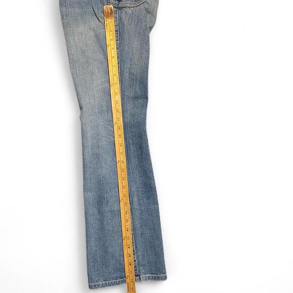 Mossimo Women's Retro low rise bootcut blue Jeans - Picture 6 of 6